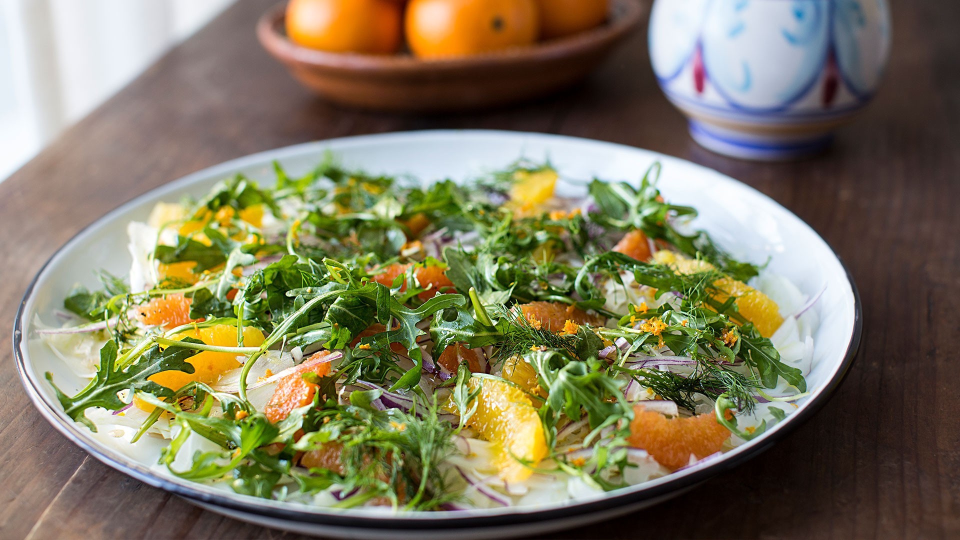 Fennel, orange and arugula salad - Stefano Faita