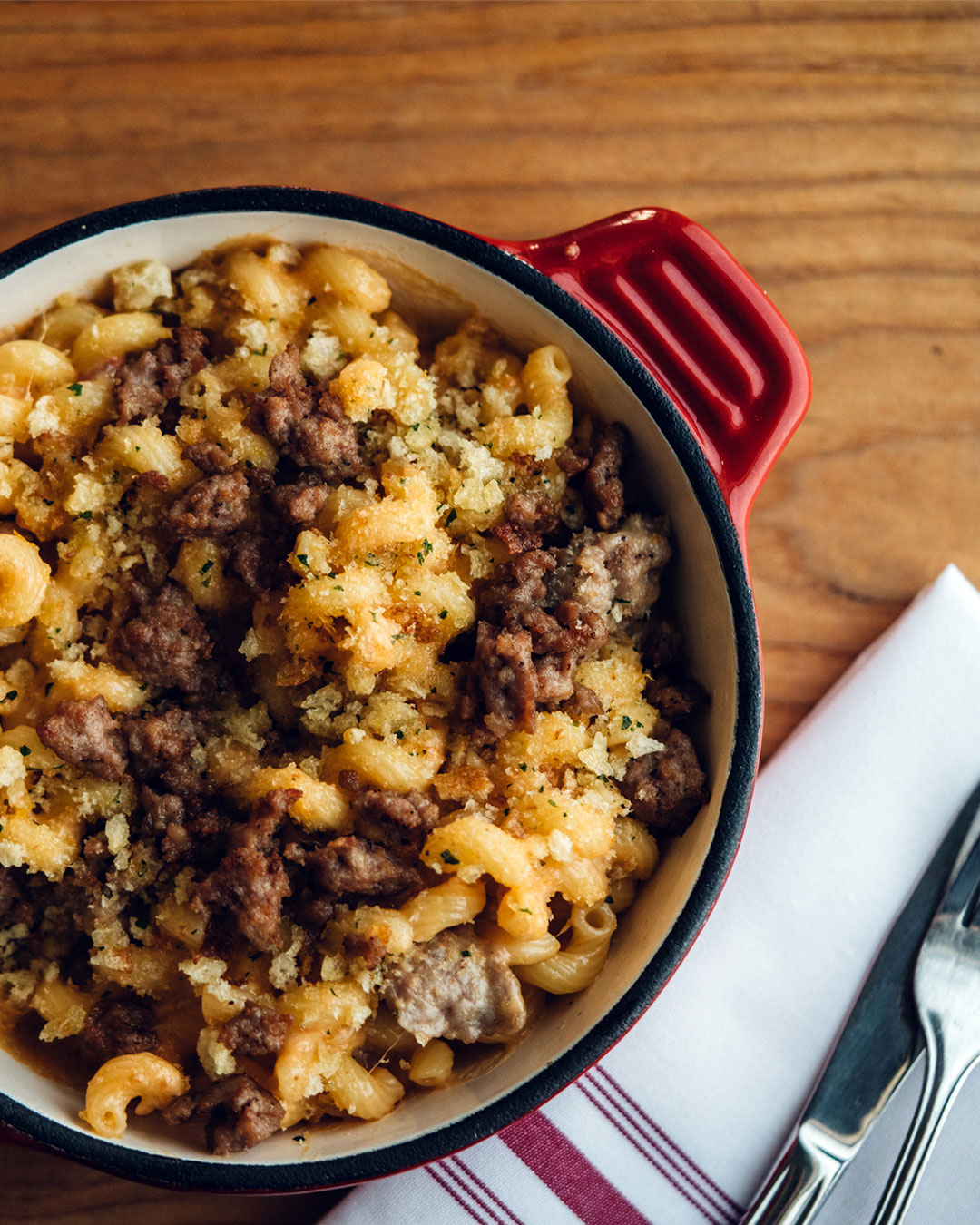 ITALIAN SAUSAGE MAC AND CHEESE - Stefano Faita