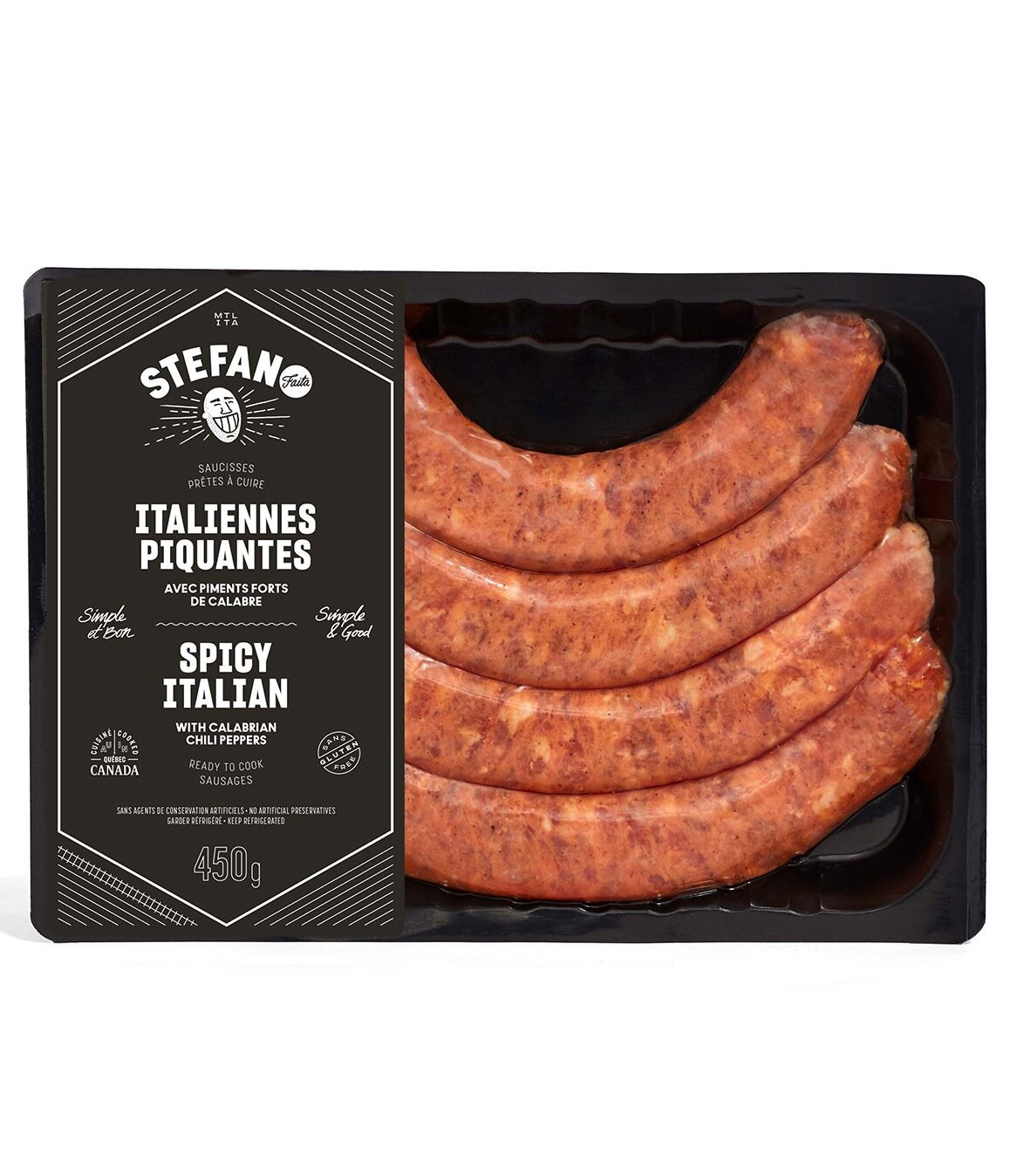 SAUCISSES ITALIENNES PIQUANTES - Stefano Faita