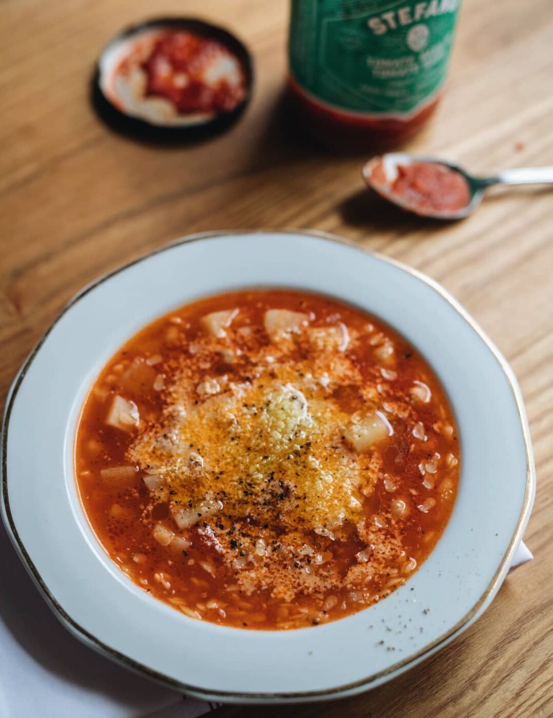 Soupe toscane aux pois chiches