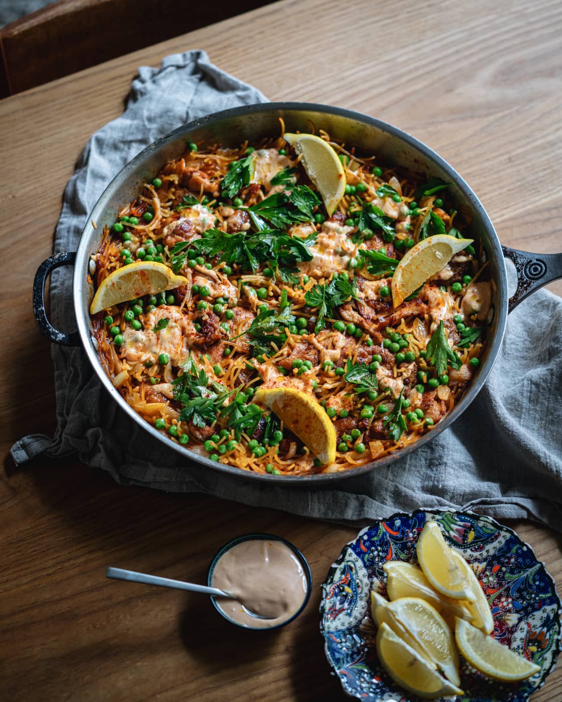 CHICKEN AND SAUSAGE FIDEOS