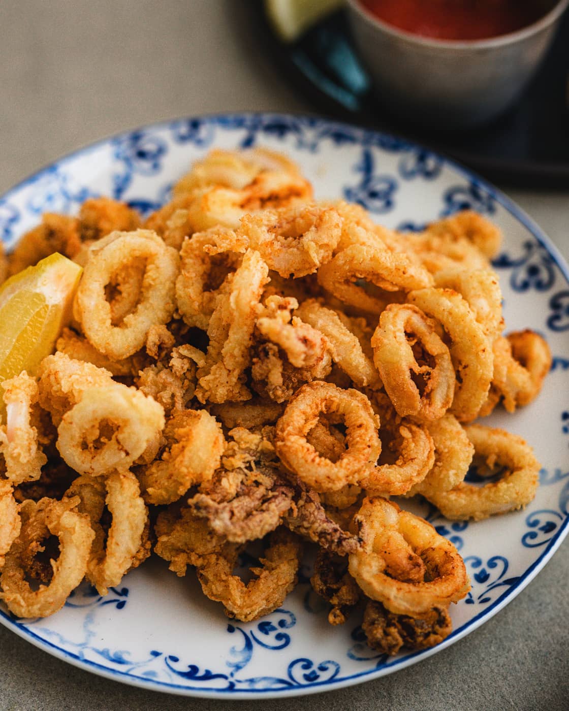 CALAMARI AND SHRIMP FRITTO MISTO - Stefano Faita