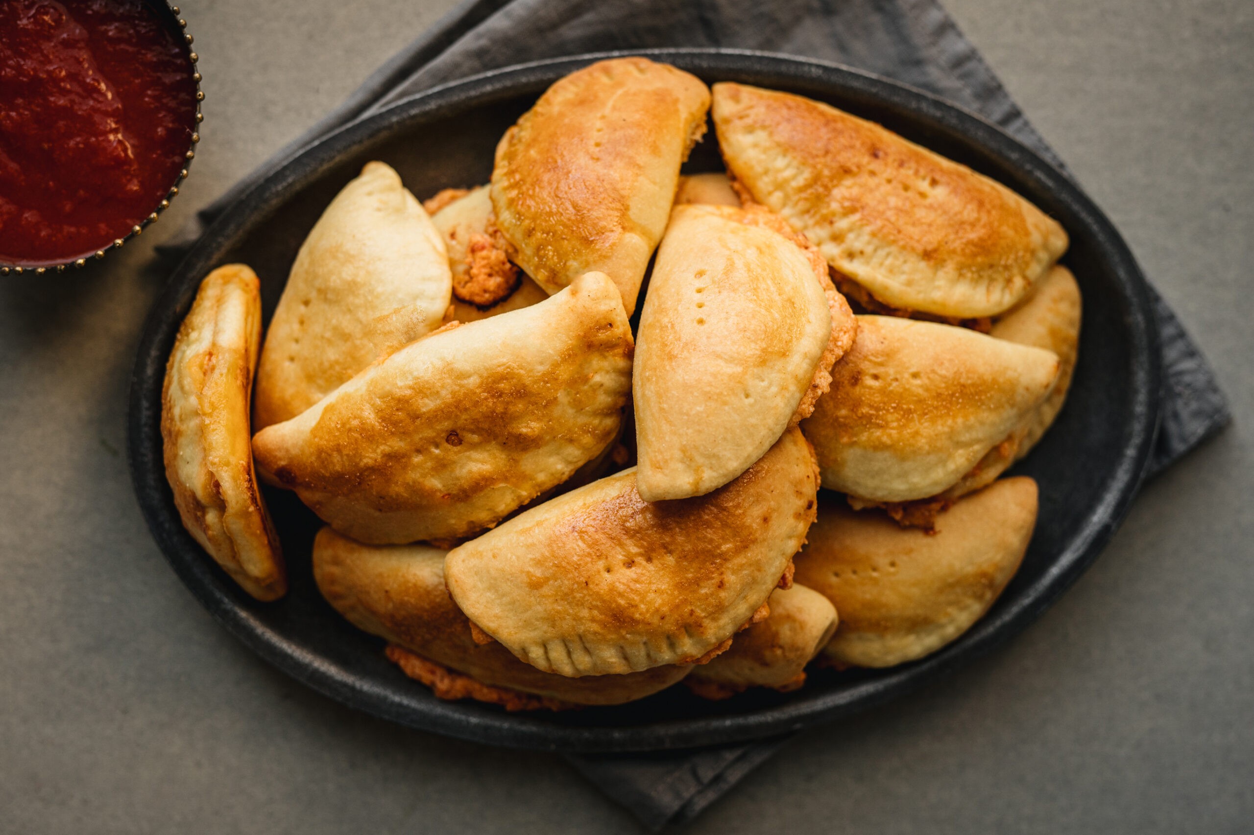 Calzone salami et fromage