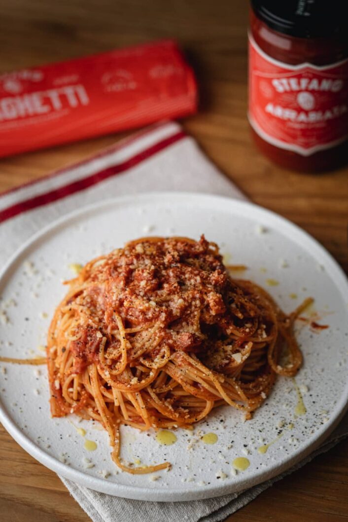 Spaghetti amatriciana