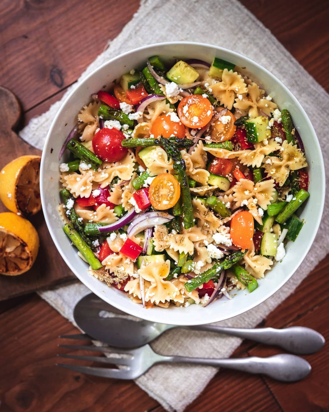 Salade de pâtes estivale