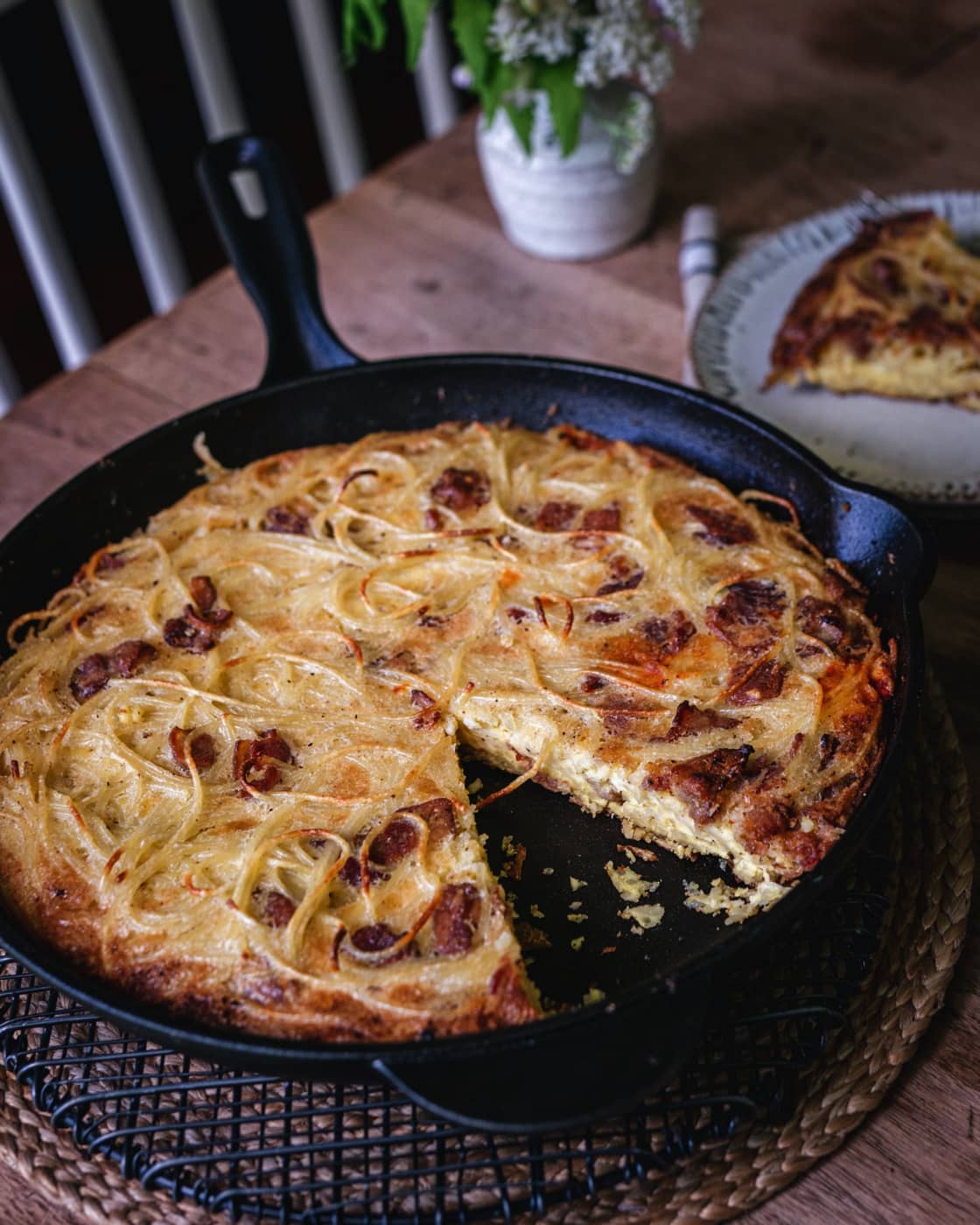 Frittata alla carbonara