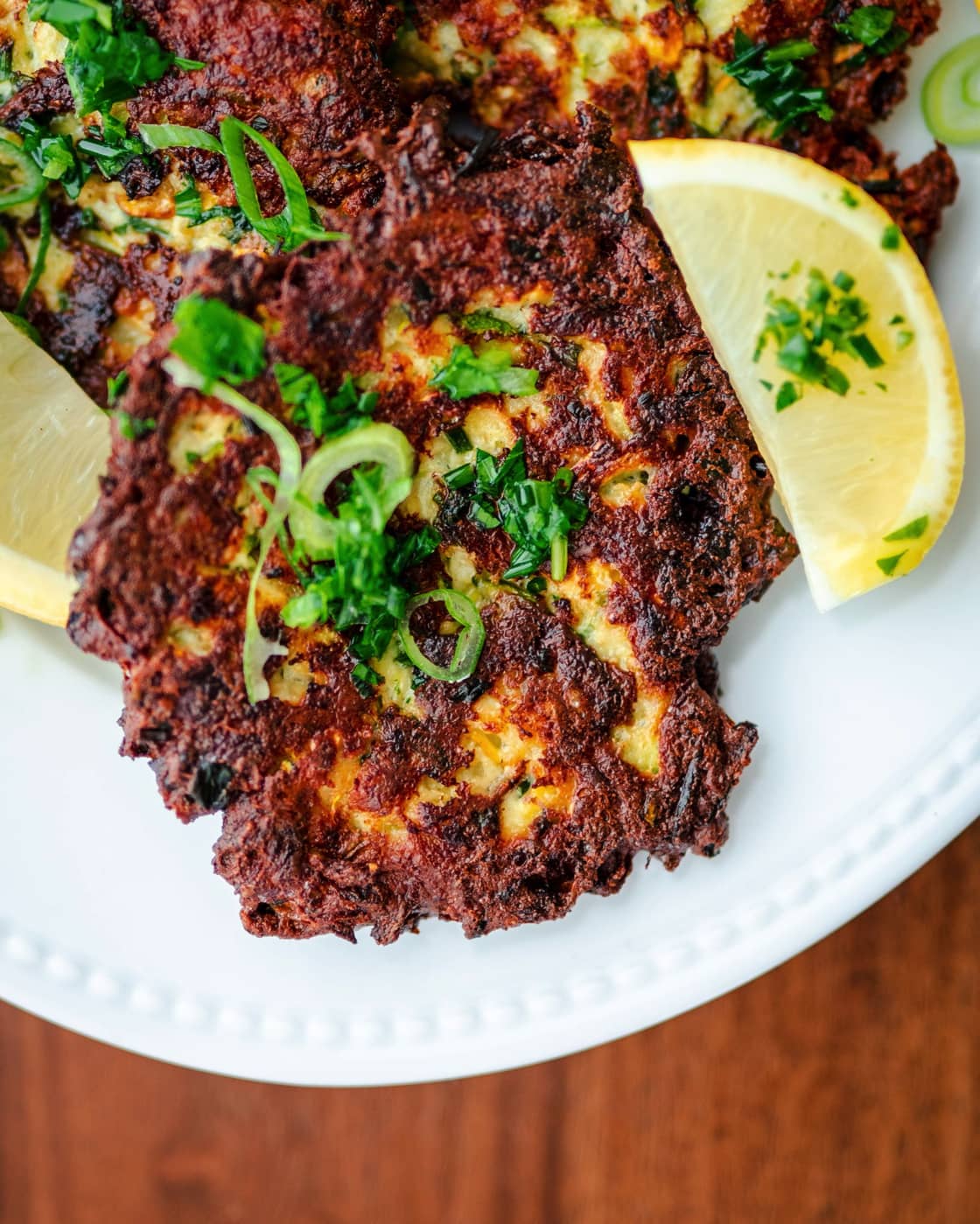 ZUCCHINI AND RICOTTA FRITTERS