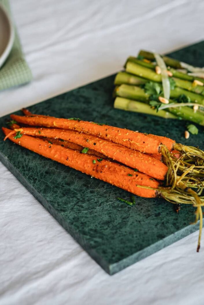 Carottes glacées à l’érable