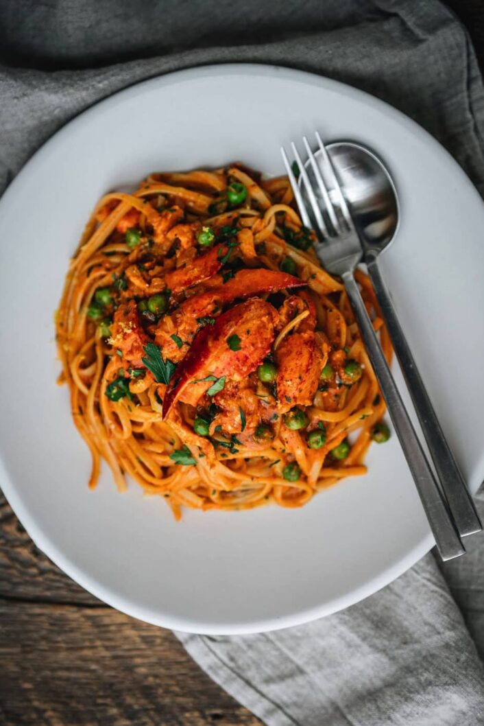 LINGUINE AU HOMARD SAUCE ROSÉE