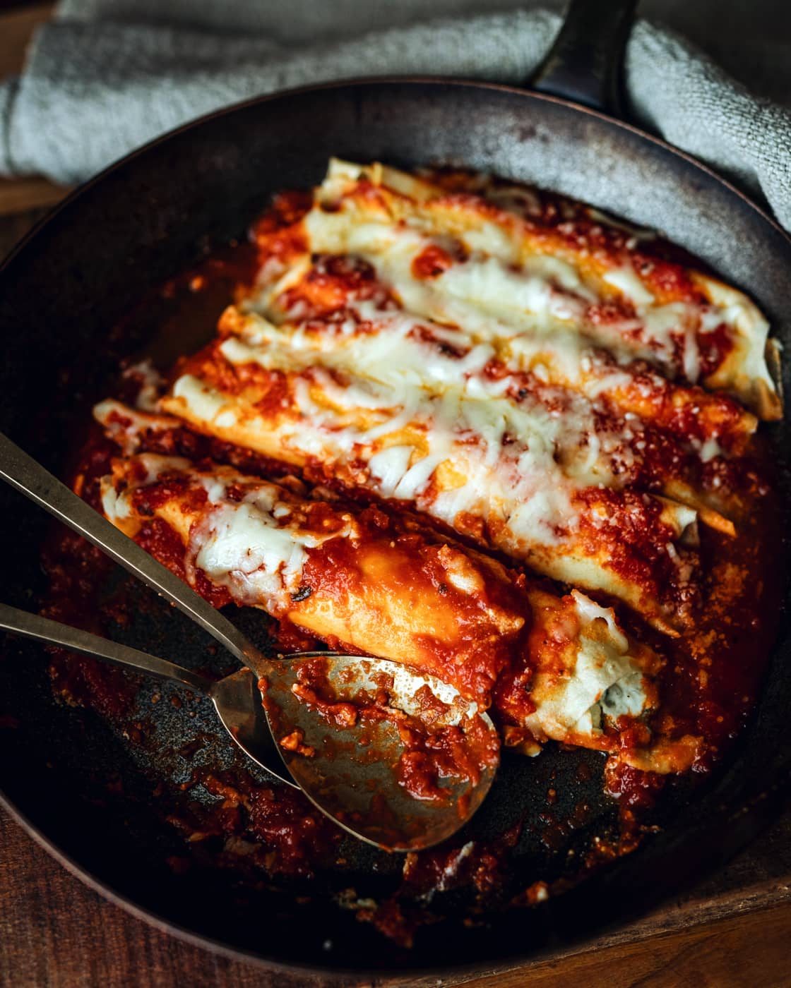 CHEESE MANICOTTI