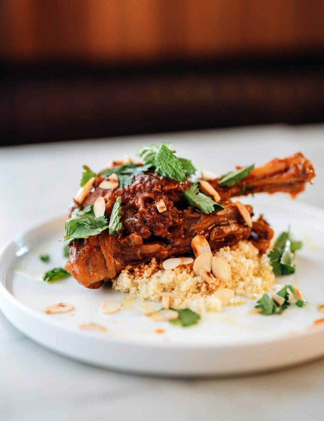 Agneau braisé à la marocaine