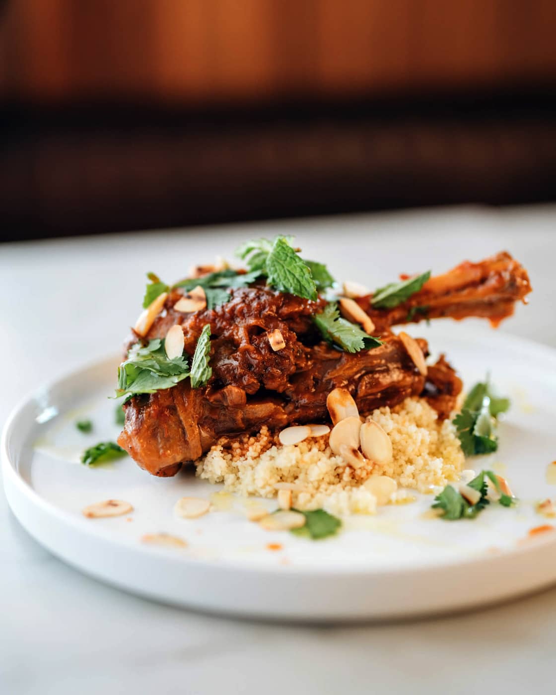 Agneau braisé à la marocaine