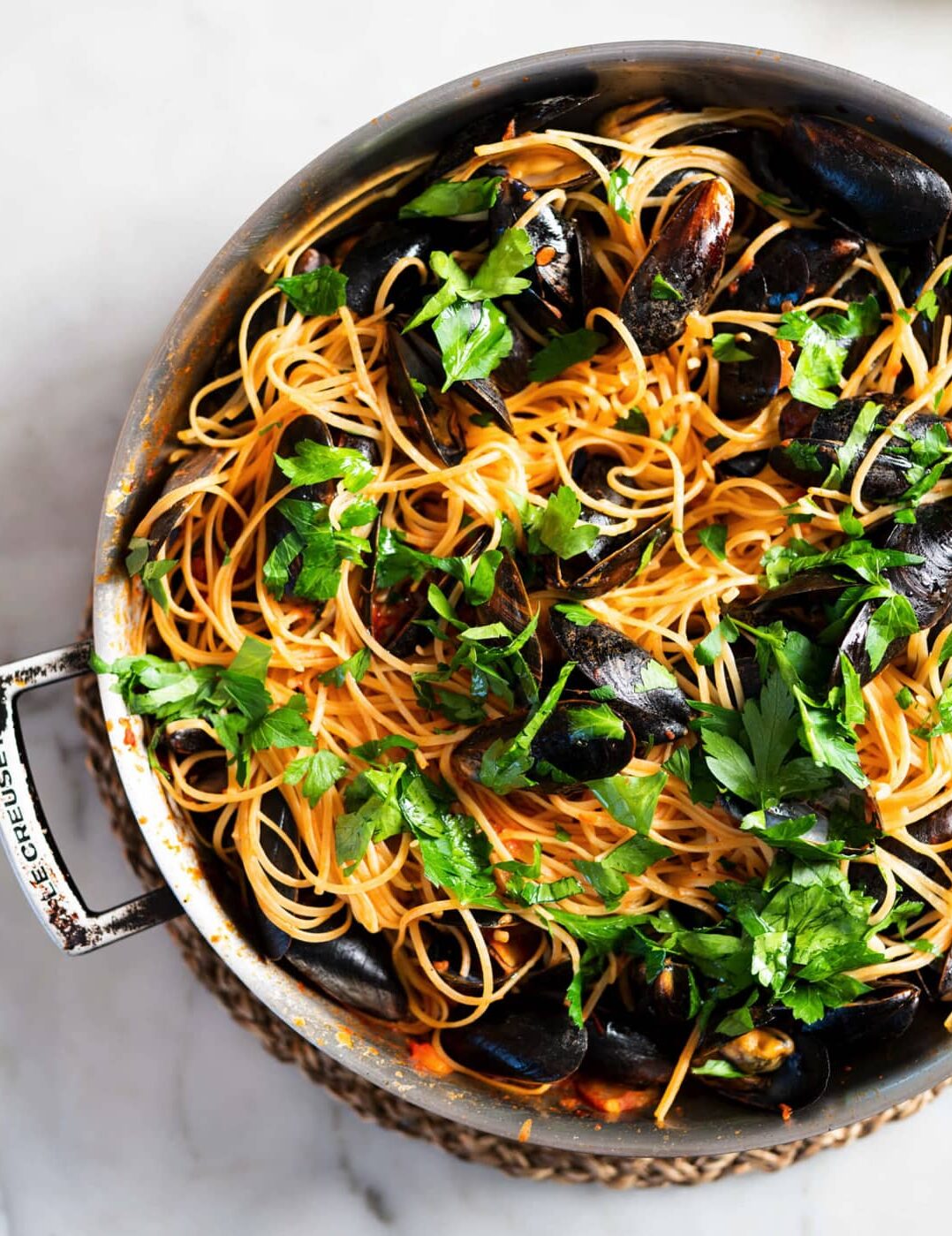 SPAGHETTI MARINARA AVEC MOULES