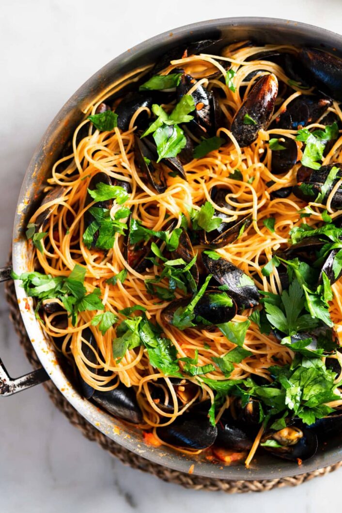 SPAGHETTI MARINARA AVEC MOULES