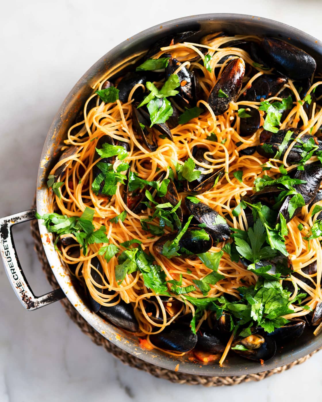 SPAGHETTI MARINARA AVEC MOULES