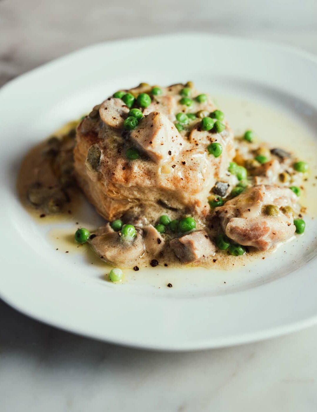 Vol au vent au poulet