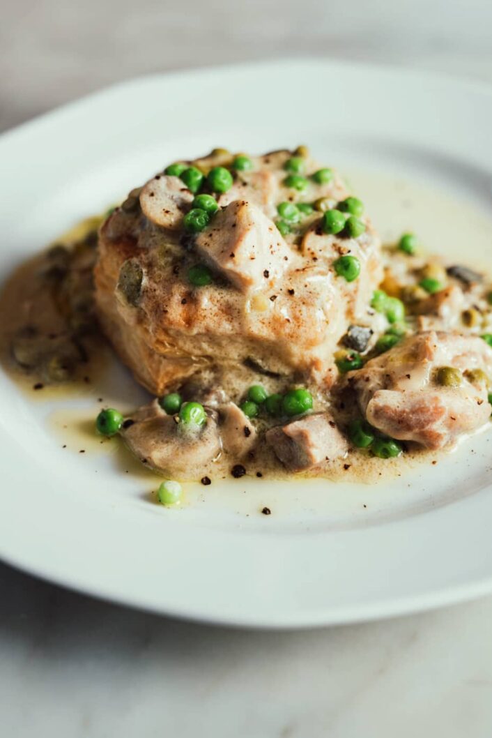 Vol au vent au poulet