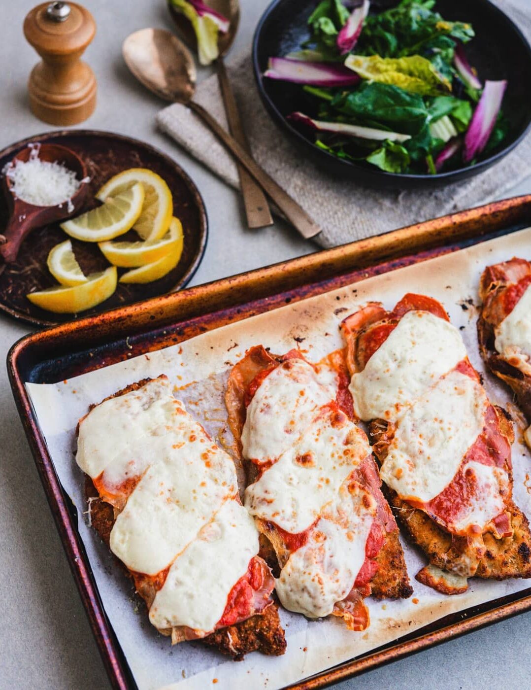 Escalopes de veau parmigiana