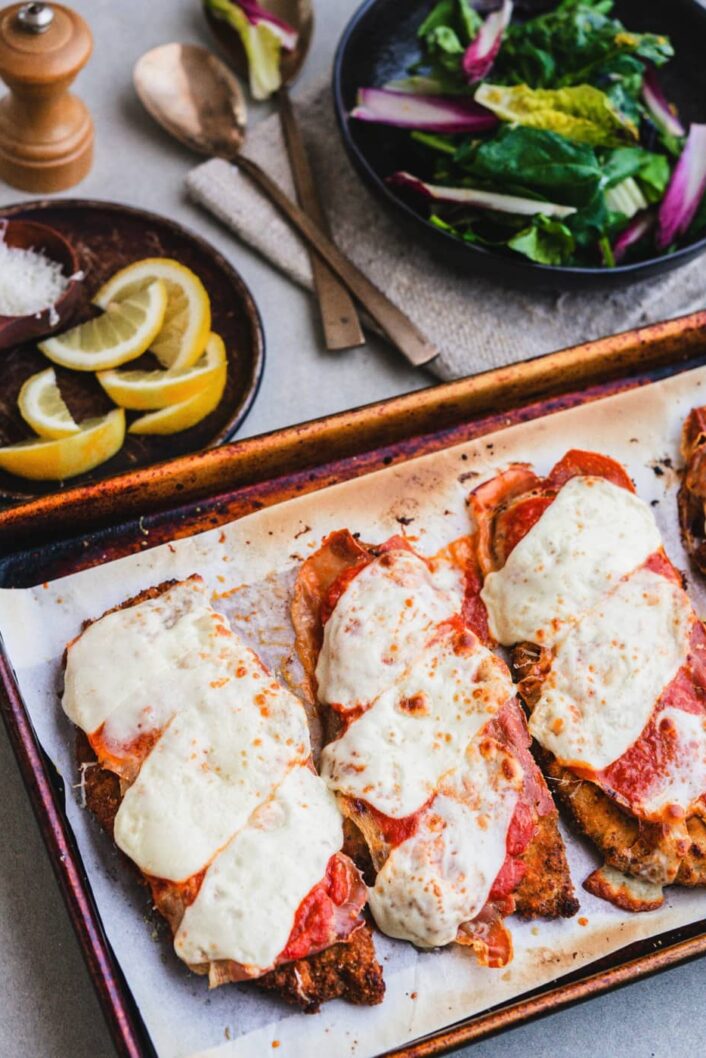 Escalopes de veau parmigiana