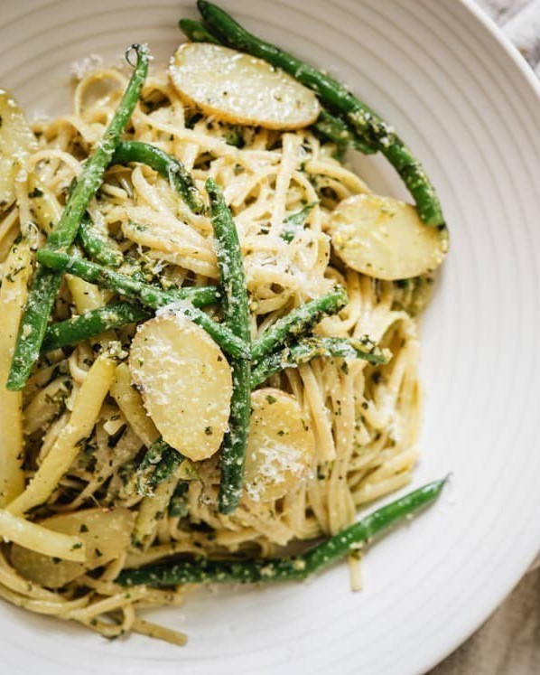 Linguine au pesto alla Genovese