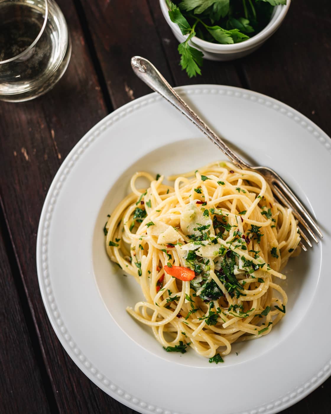 SPAGHETTI AGLIO E OLIO