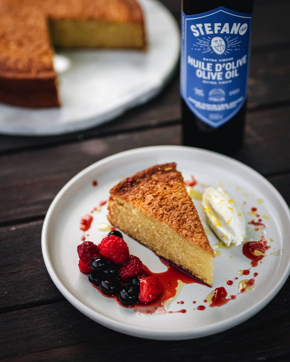 Gâteau au citron et à l’huile d’olive