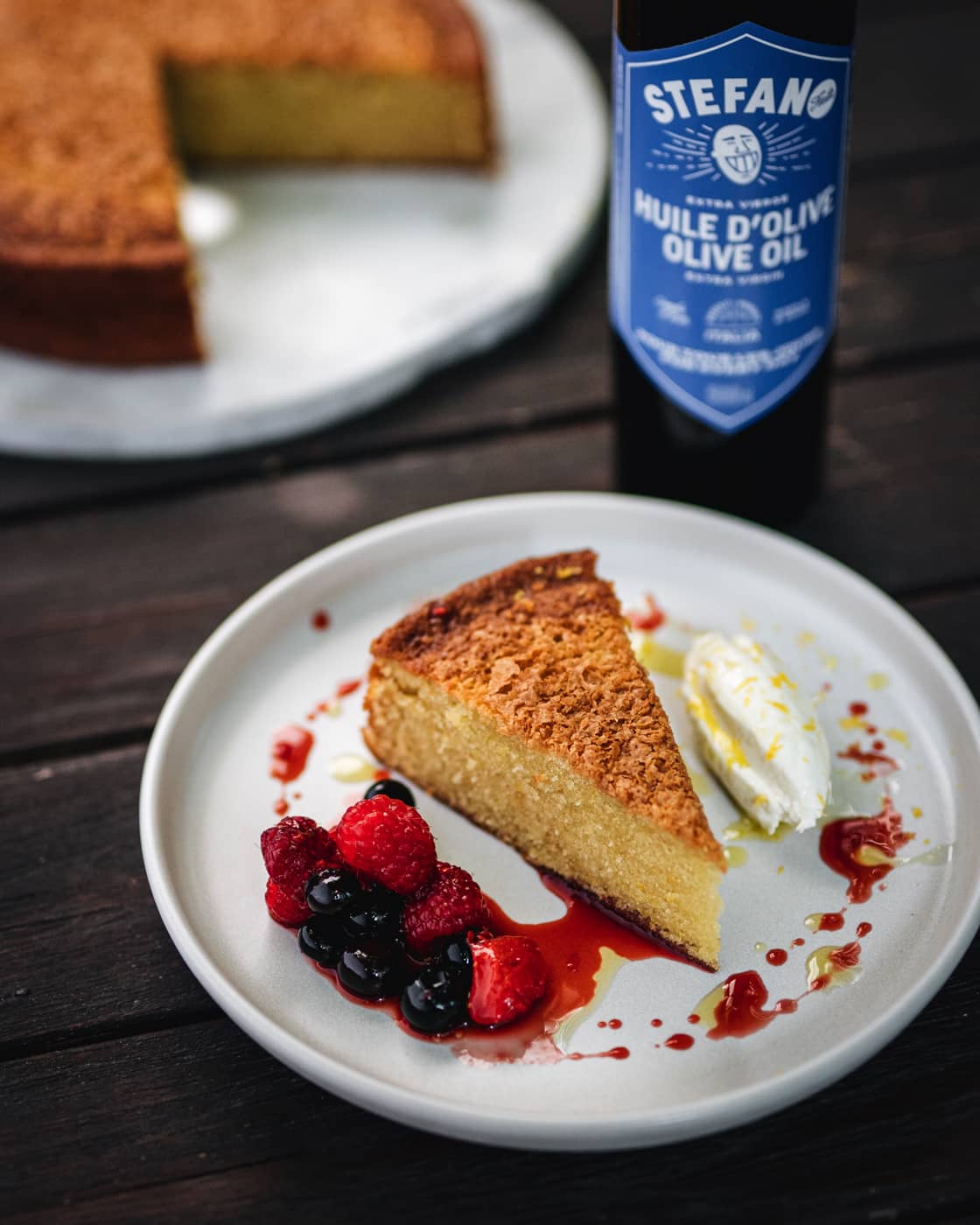 LEMON OLIVE OIL CAKE