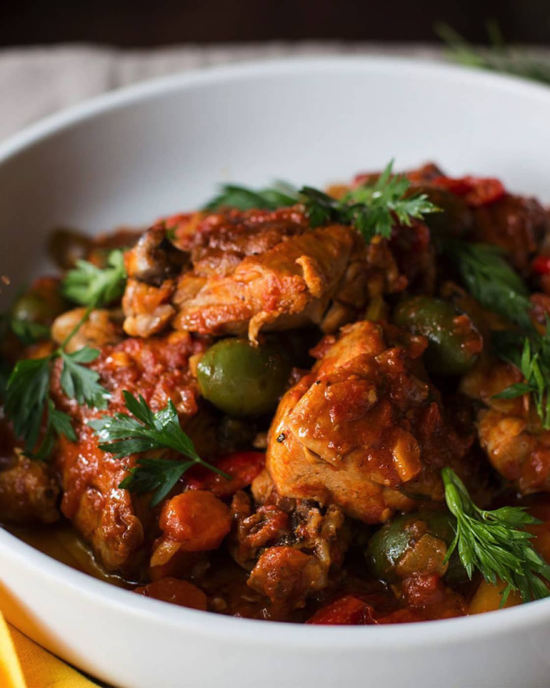 CHICKEN CACCIATORE