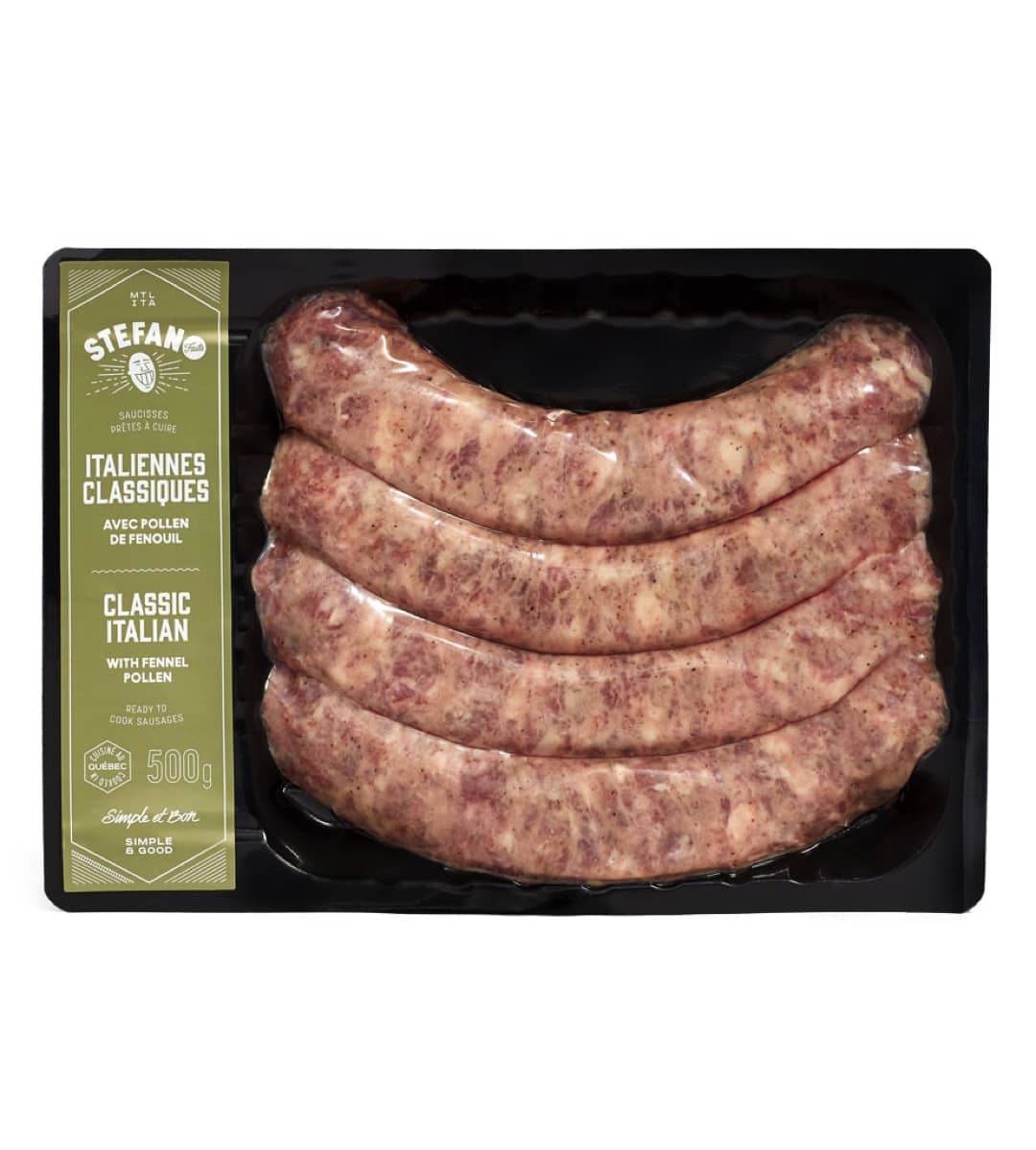 SAUCISSES ITALIENNES CLASSIQUES Stefano Faita