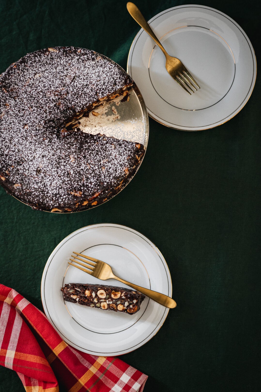 Panforte chocolat noisette
