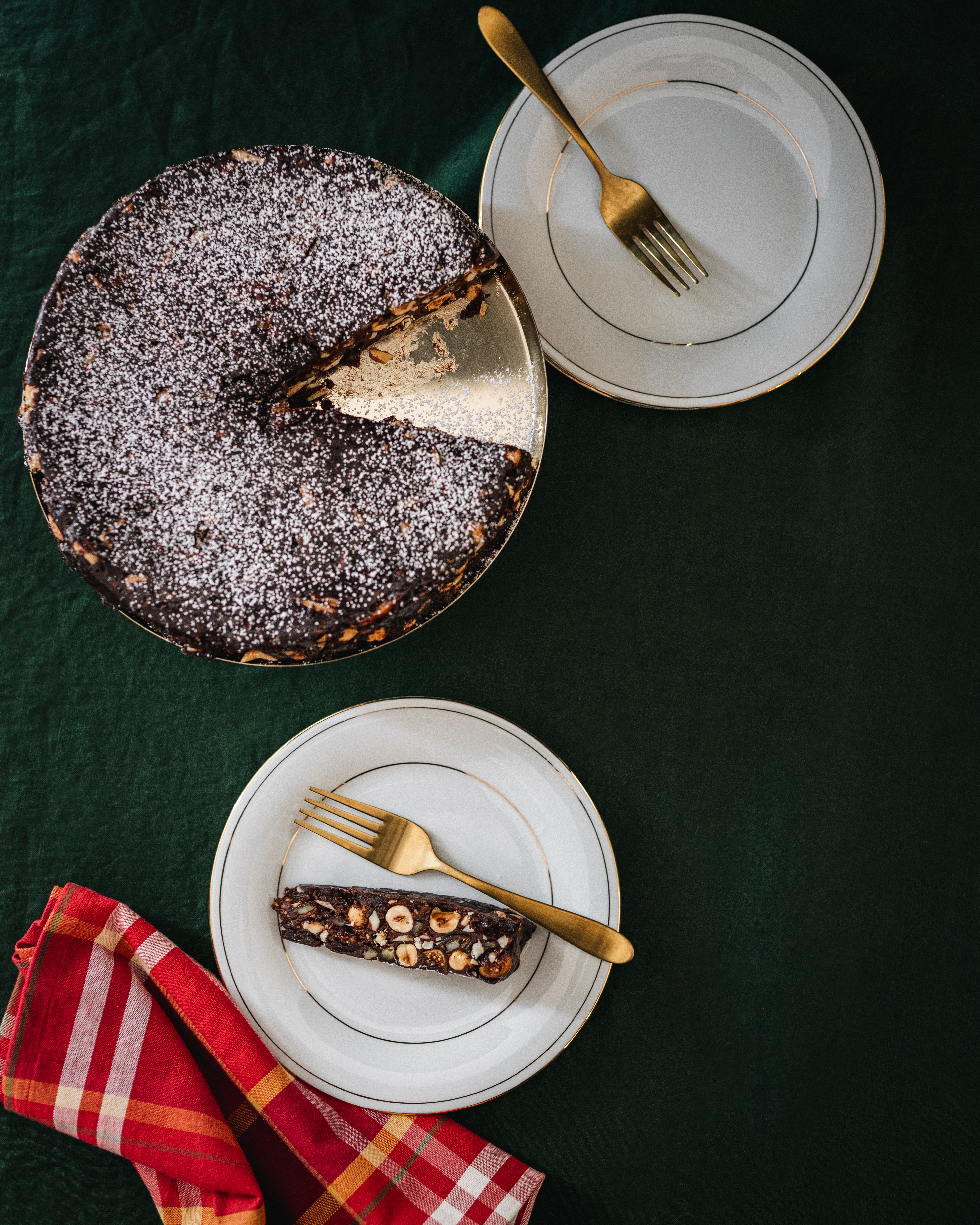 Panforte chocolat noisette