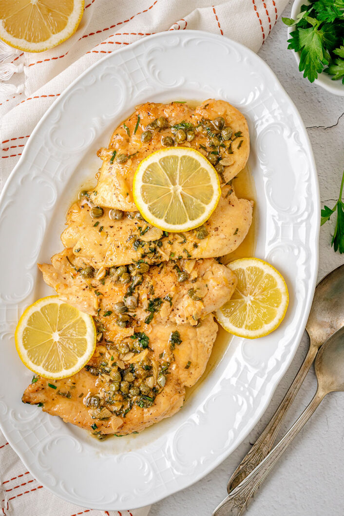 Recette de poulet piccata de Stefano Faita