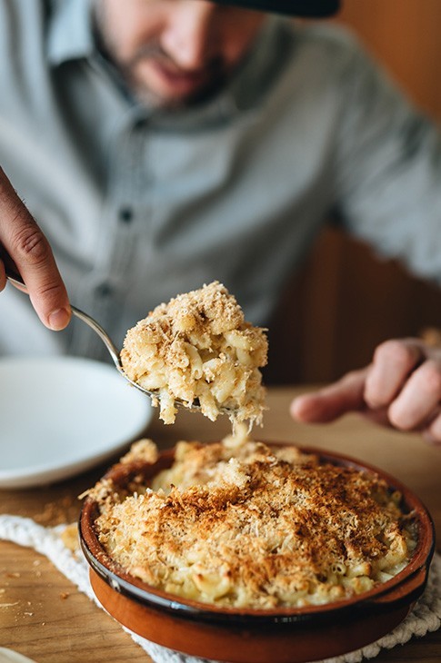 Le macaroni au gratin de Stefano Faita