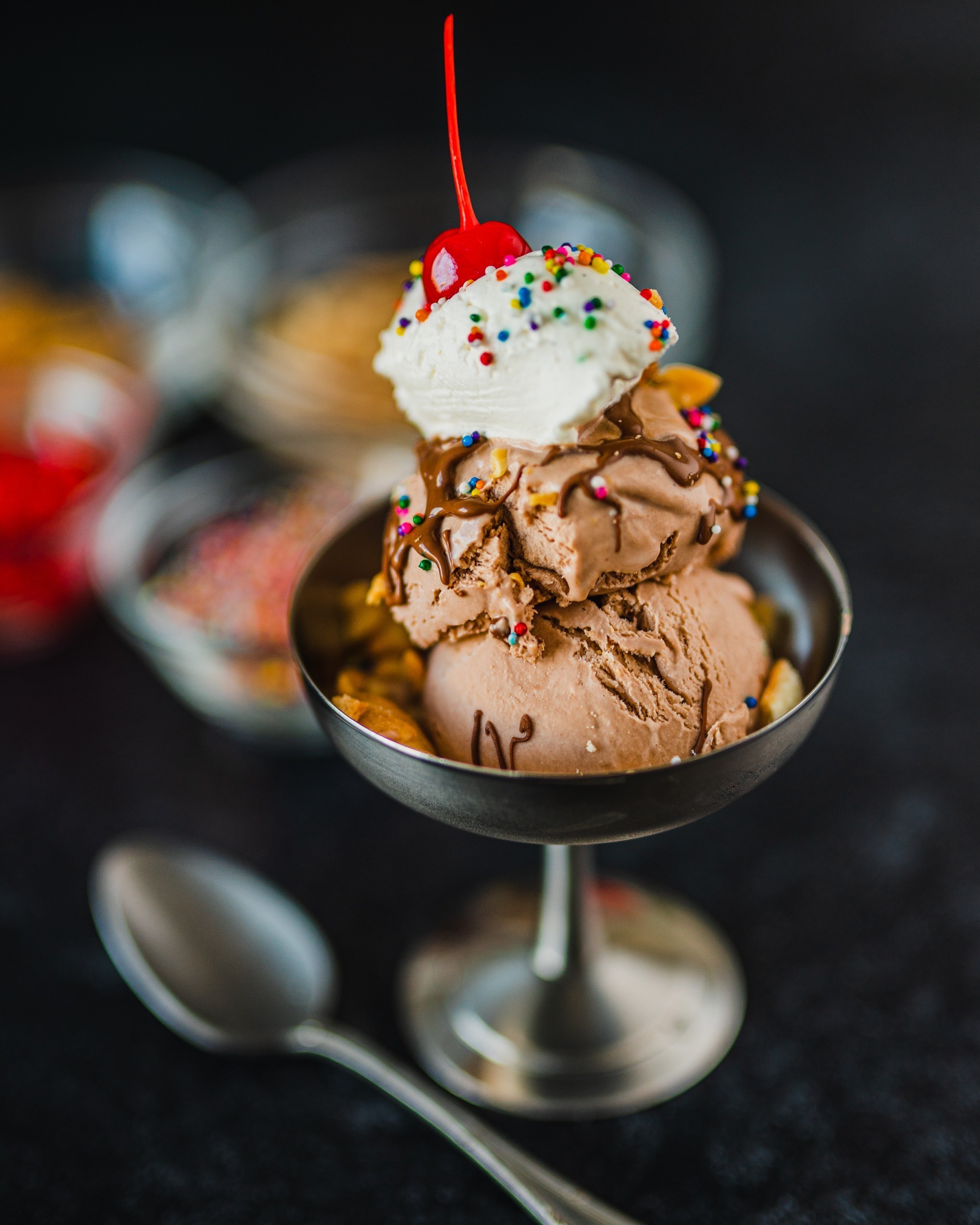 Sundae à la crème glacée maison (sans sorbetière) - Stefano Faita