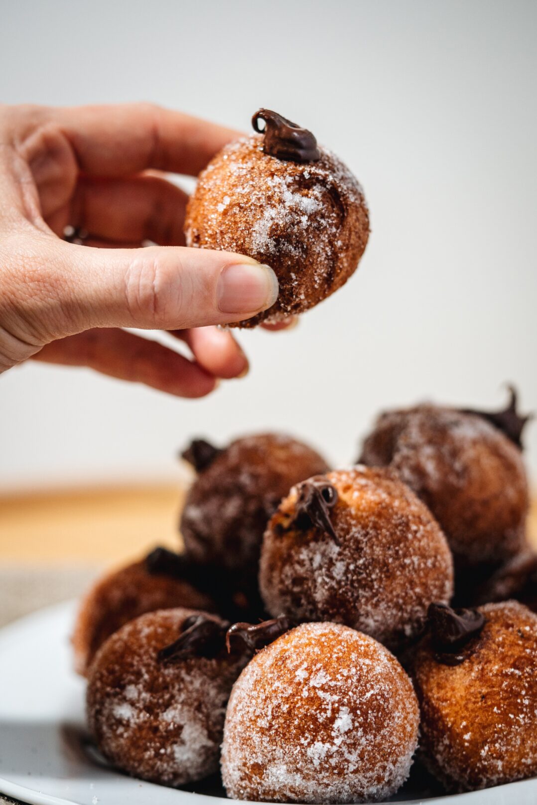 Beignets au citron et à la ricotta (castagnole)