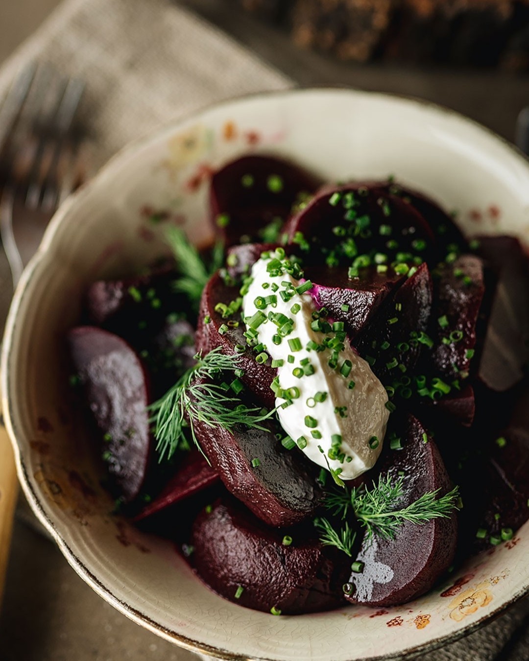 Maple Balsamic Pickled Beets
