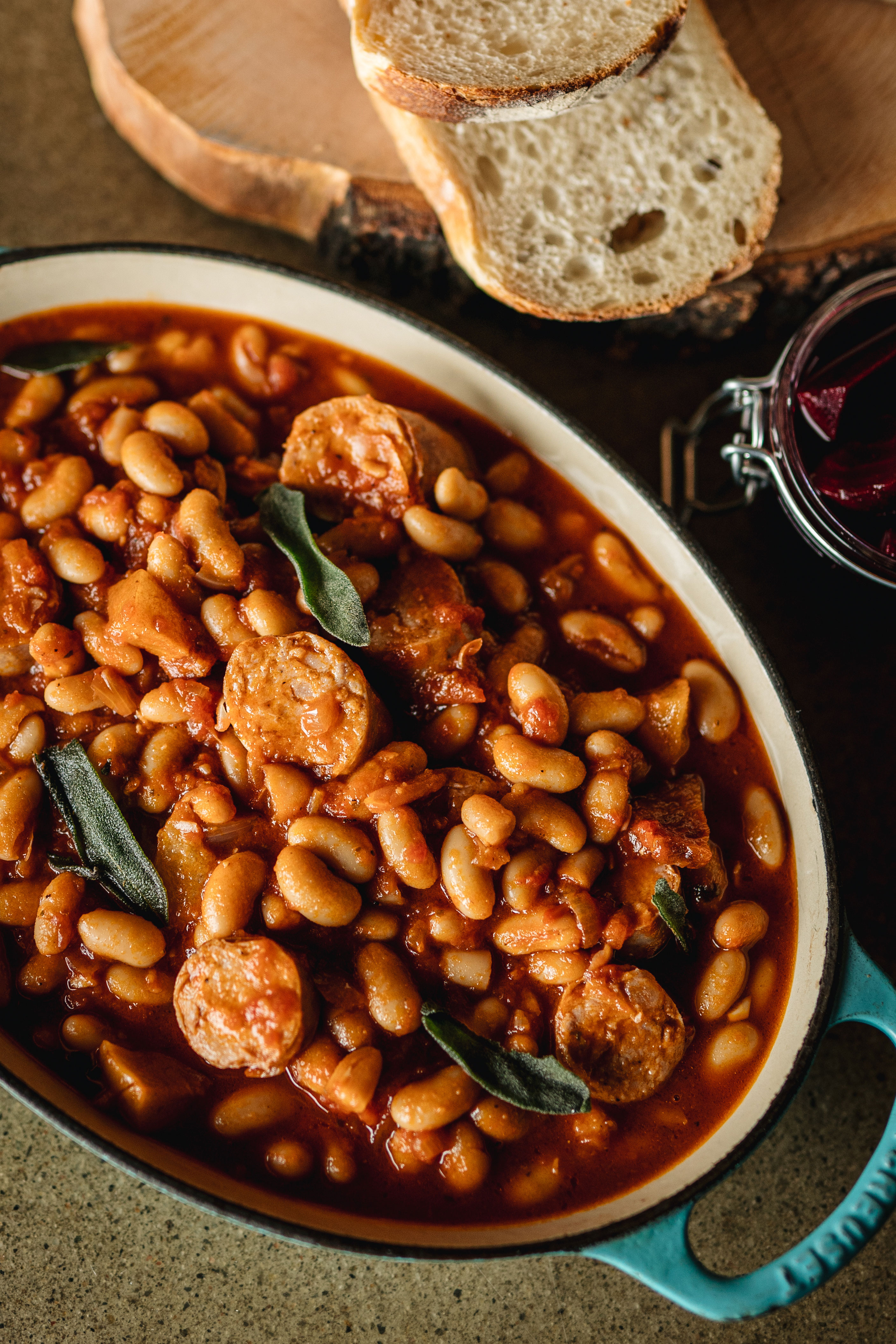 Italian-style Baked Beans