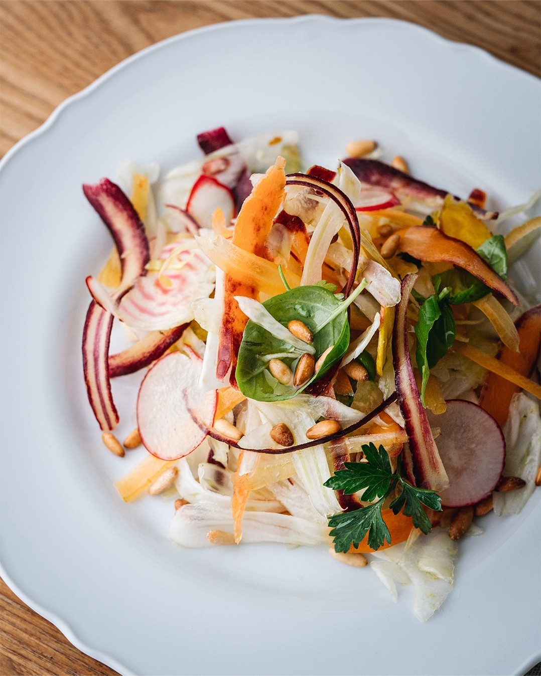 Salade de légumes racines