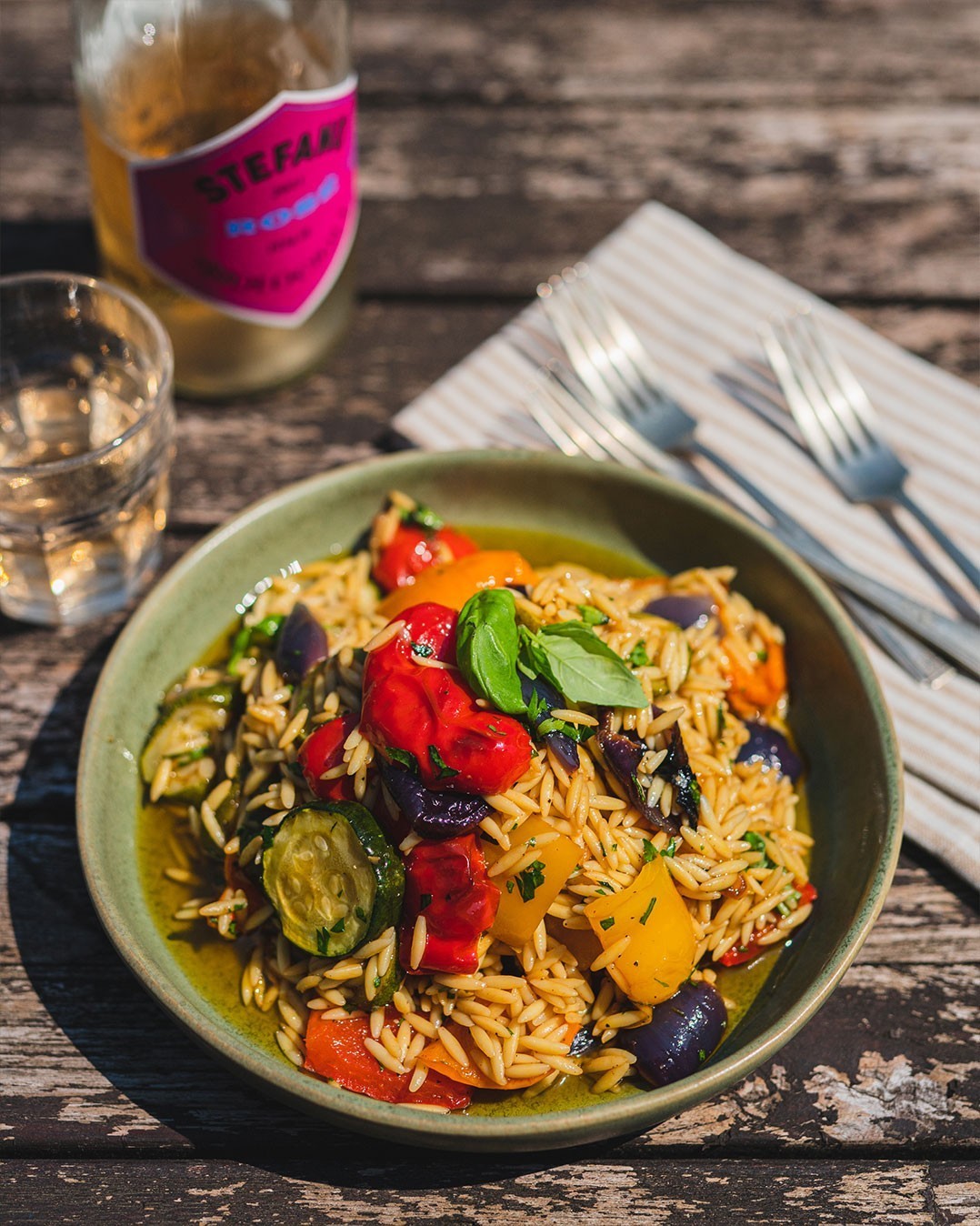 Summer Orzo Pasta Salad