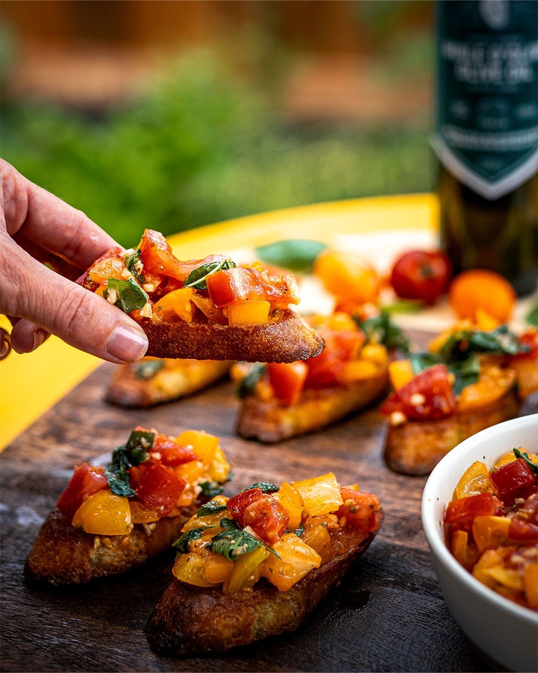 Bruschetta aux tomates