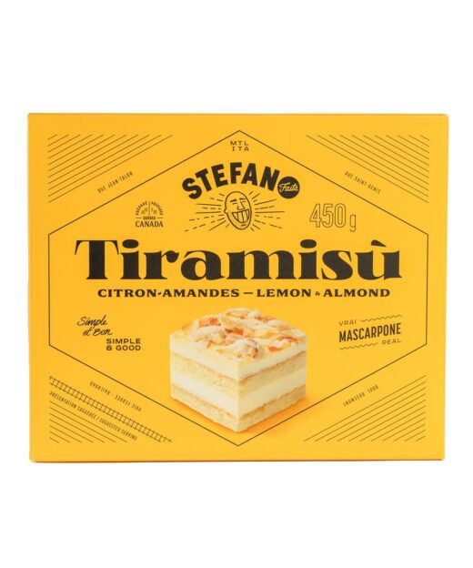 Tiramisù citron-amandes