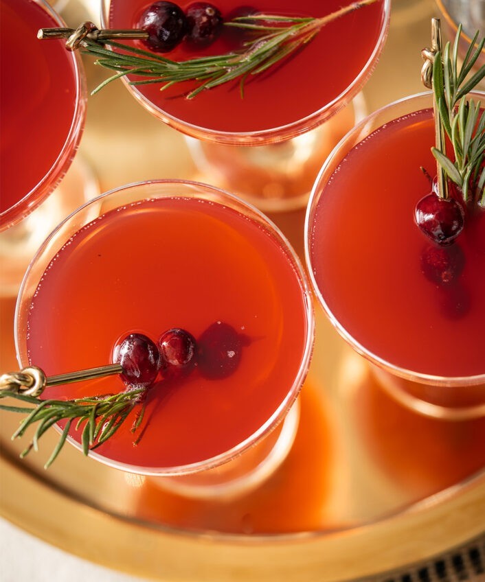Cranberry-Aperol Spritz