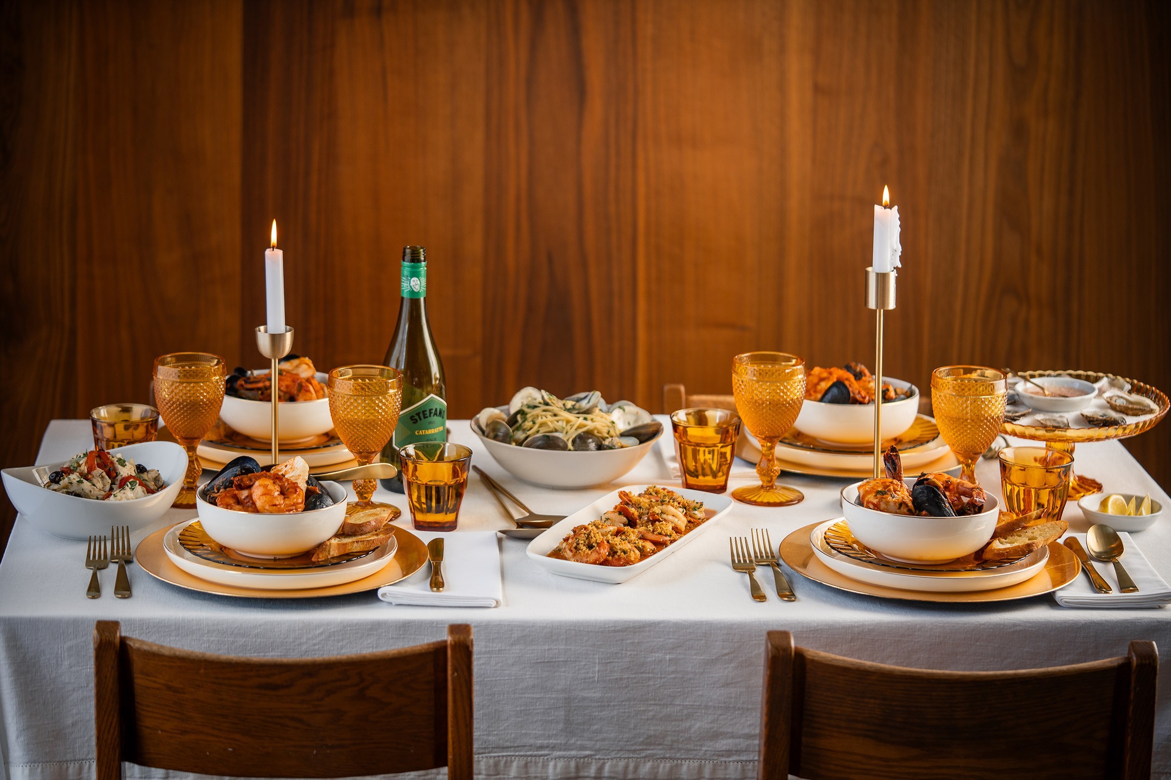 Stefano Faita's Feast of the seven fishes
