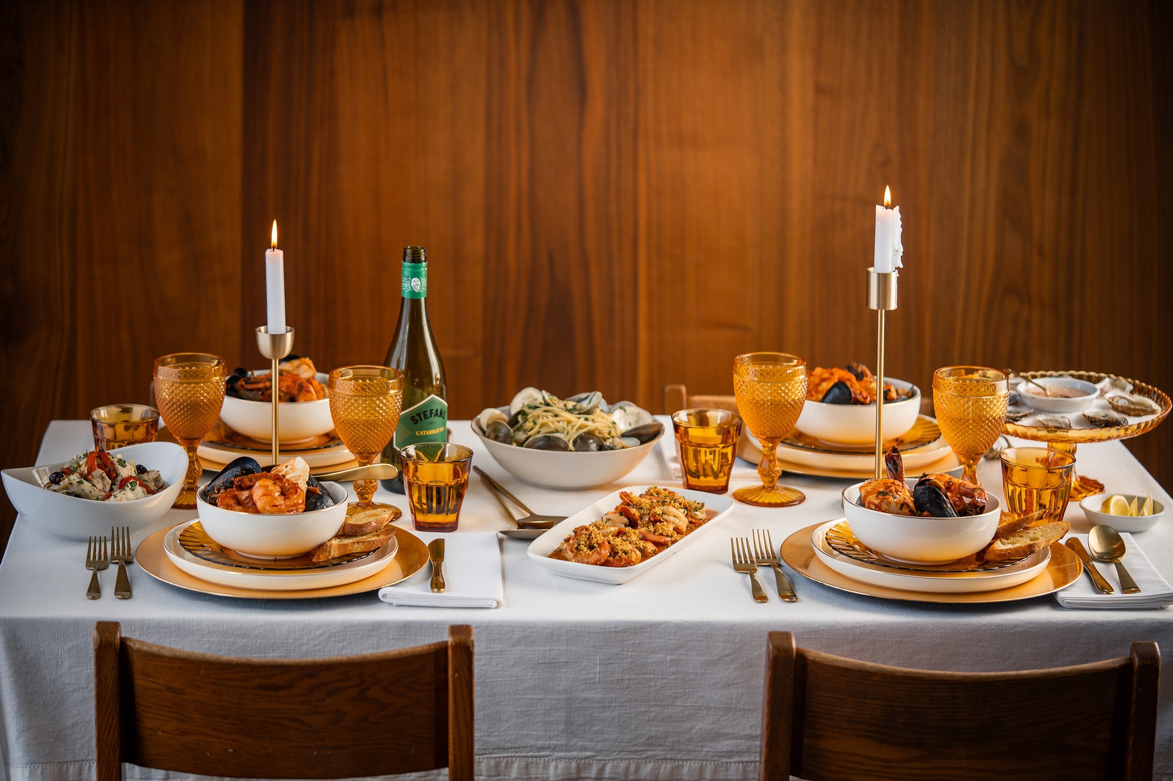 Stefano Faita's Feast of the Seven Fishes.