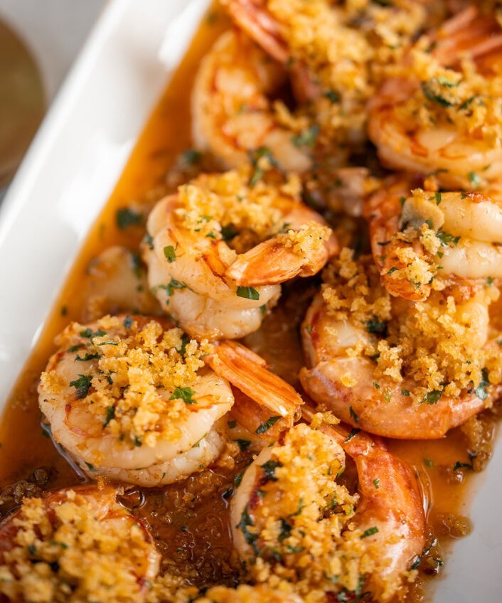 Shrimp scampi