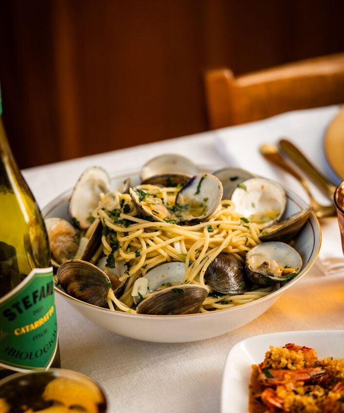 Recette spaghetti alle vongole de Stefano Faita