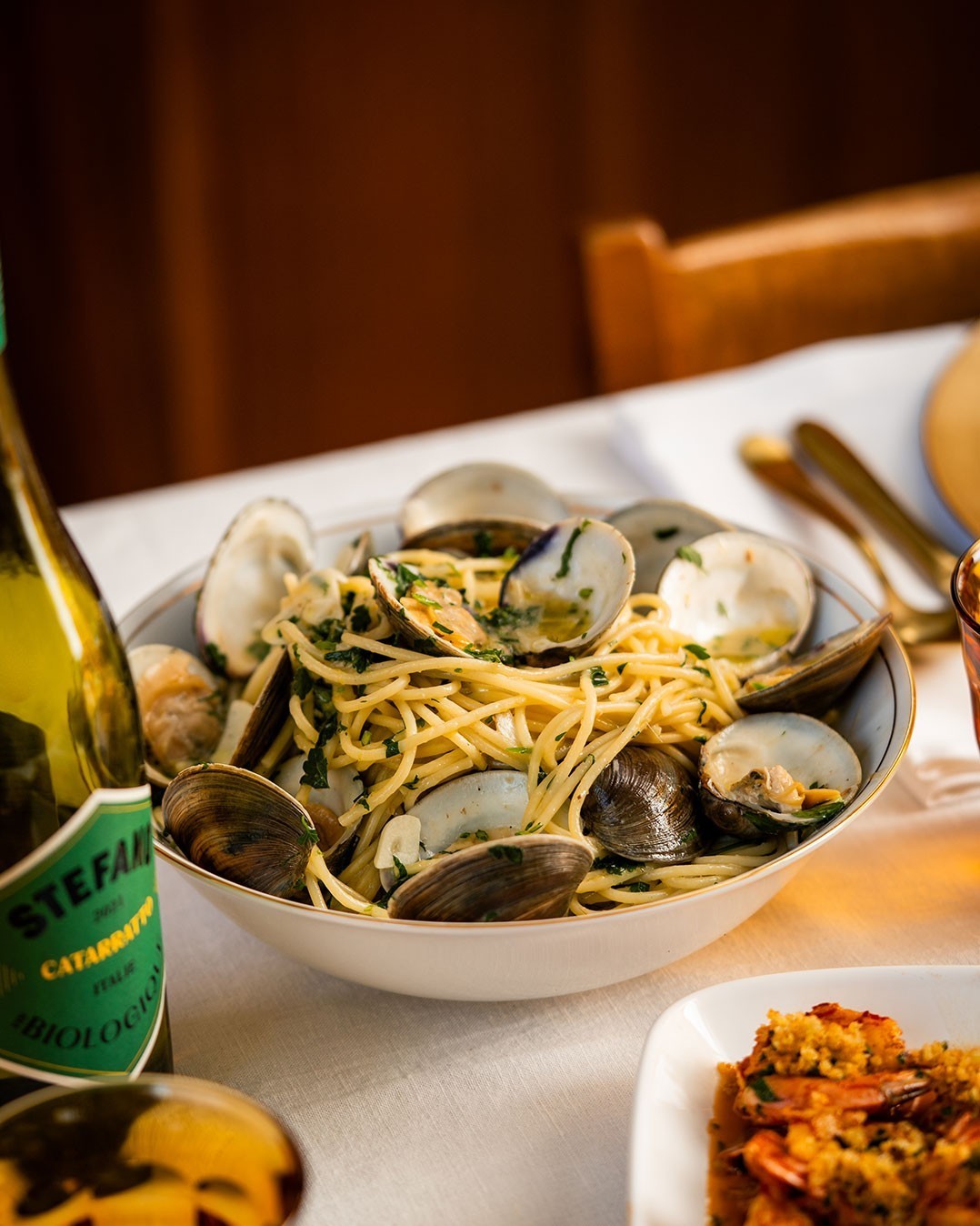 Recette spaghetti alle vongole de Stefano Faita