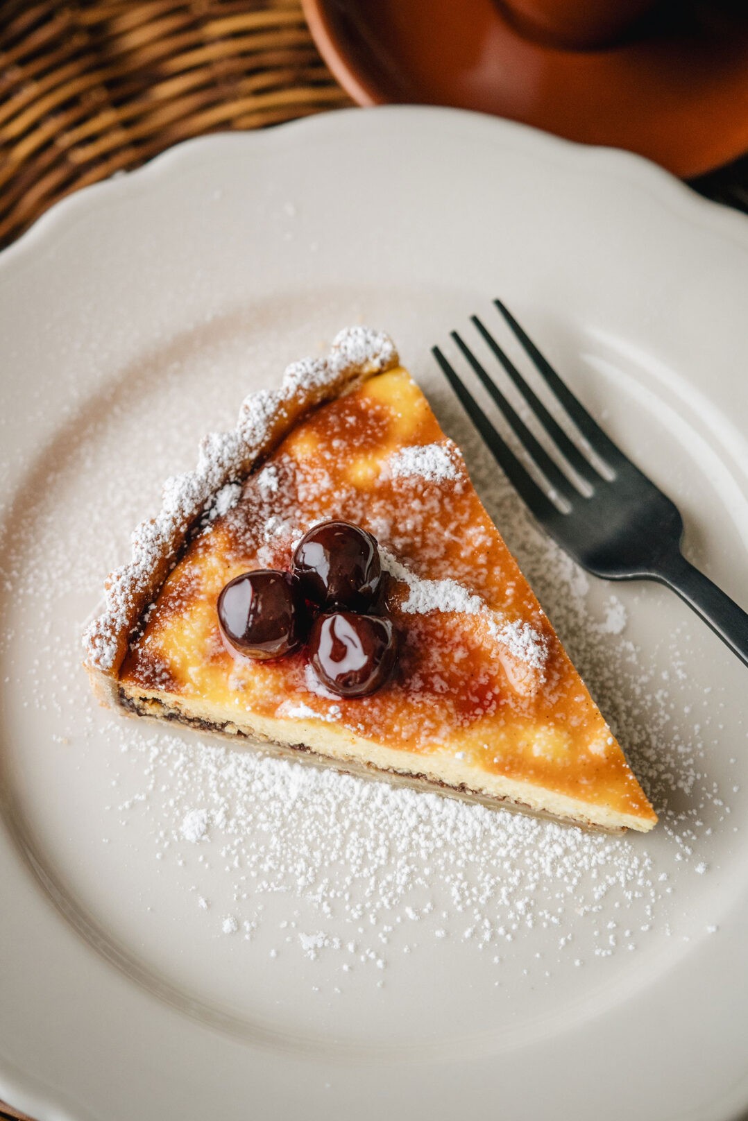 Crostata ricotta et cerise