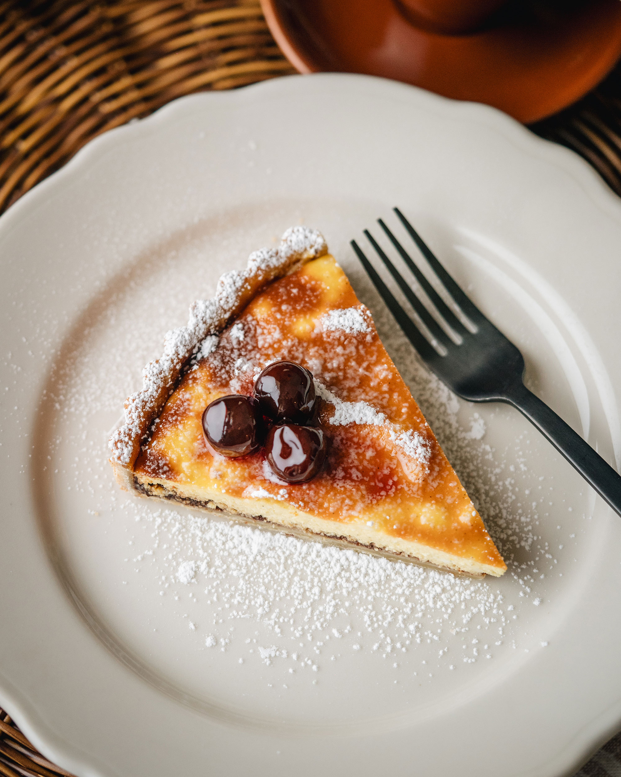 Cherry and ricotta crostata - Stefano Faita