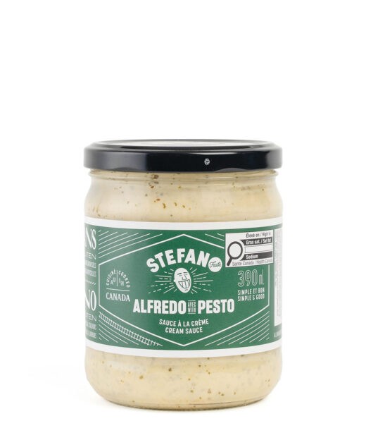 Alfredo avec pesto